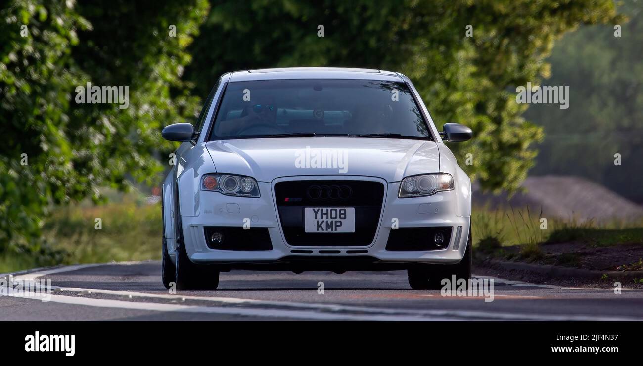 2008 AUDI A4 4,2 RS4 QUATTRO Banque D'Images