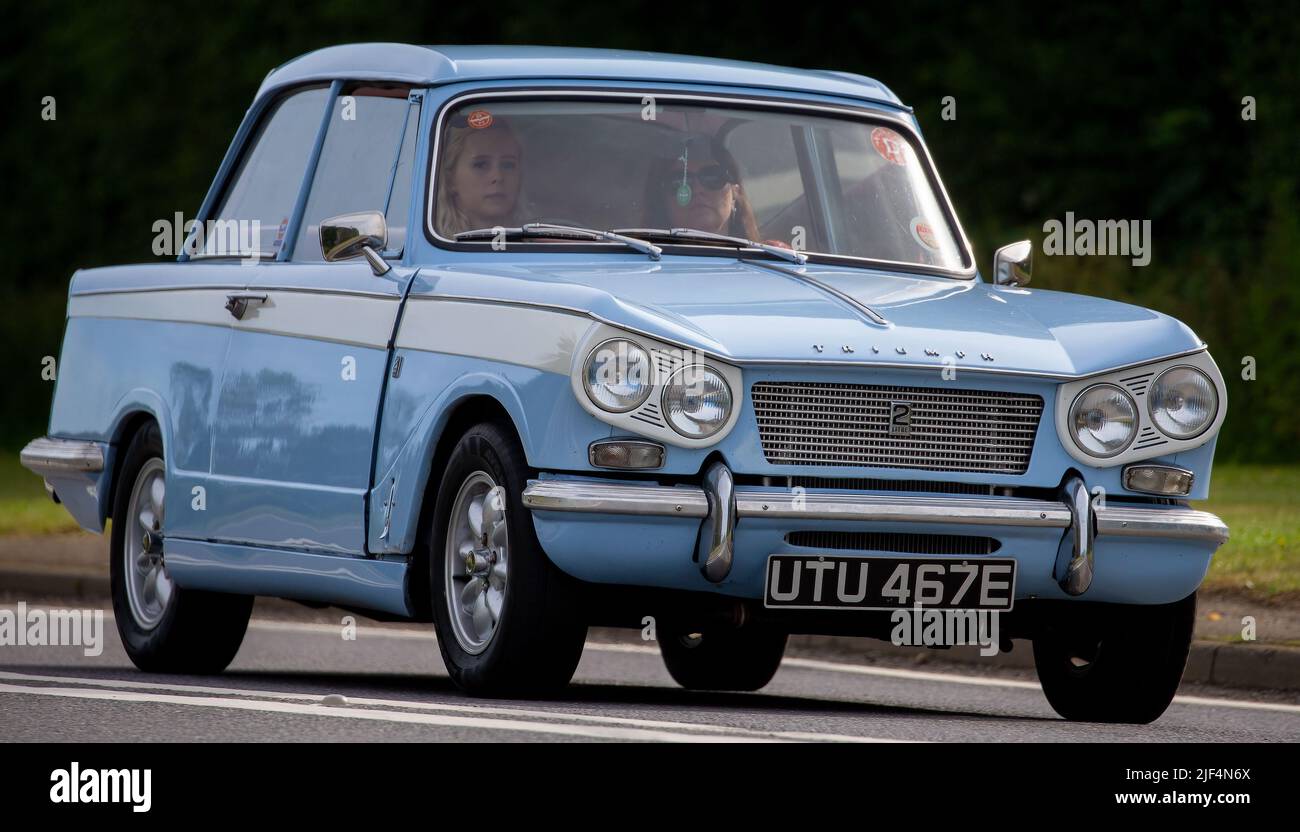 Vitesse Triumph 1967 2 litres Banque D'Images