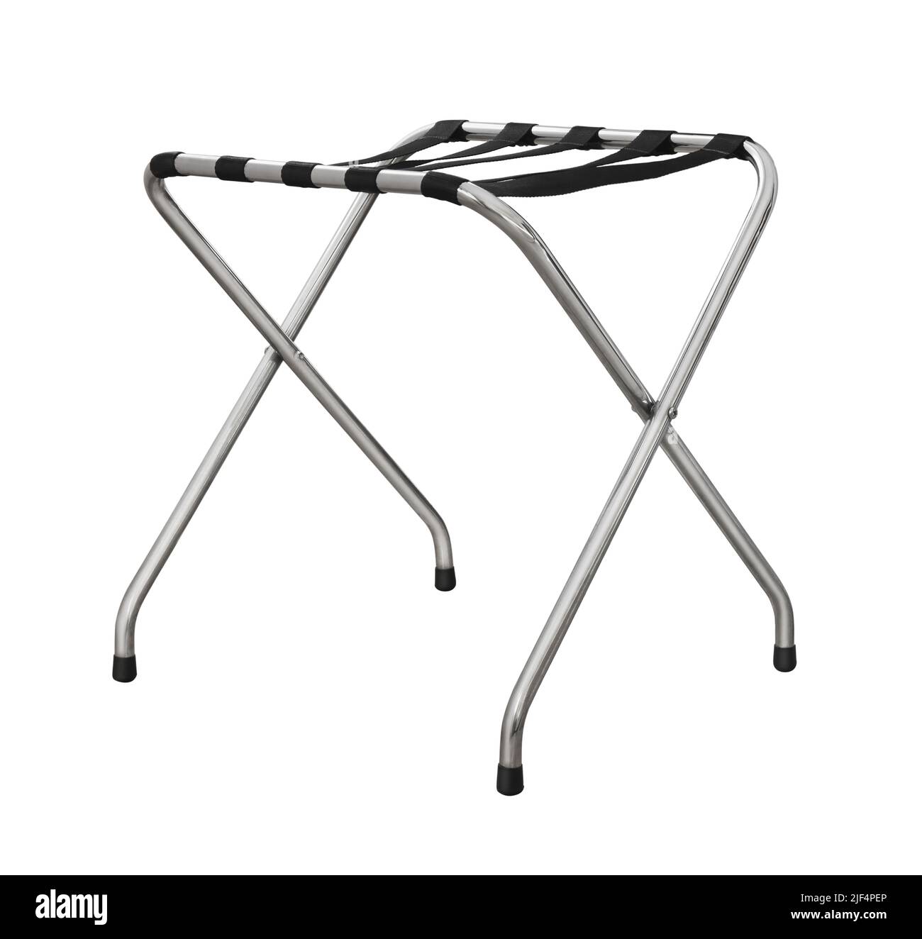 mosegor Porte-Bagages Pliant en Bambou,HBT:68 x 40 x 58 cm pour valise et sacs de voyage, chambre d'amis, hôtel Noir