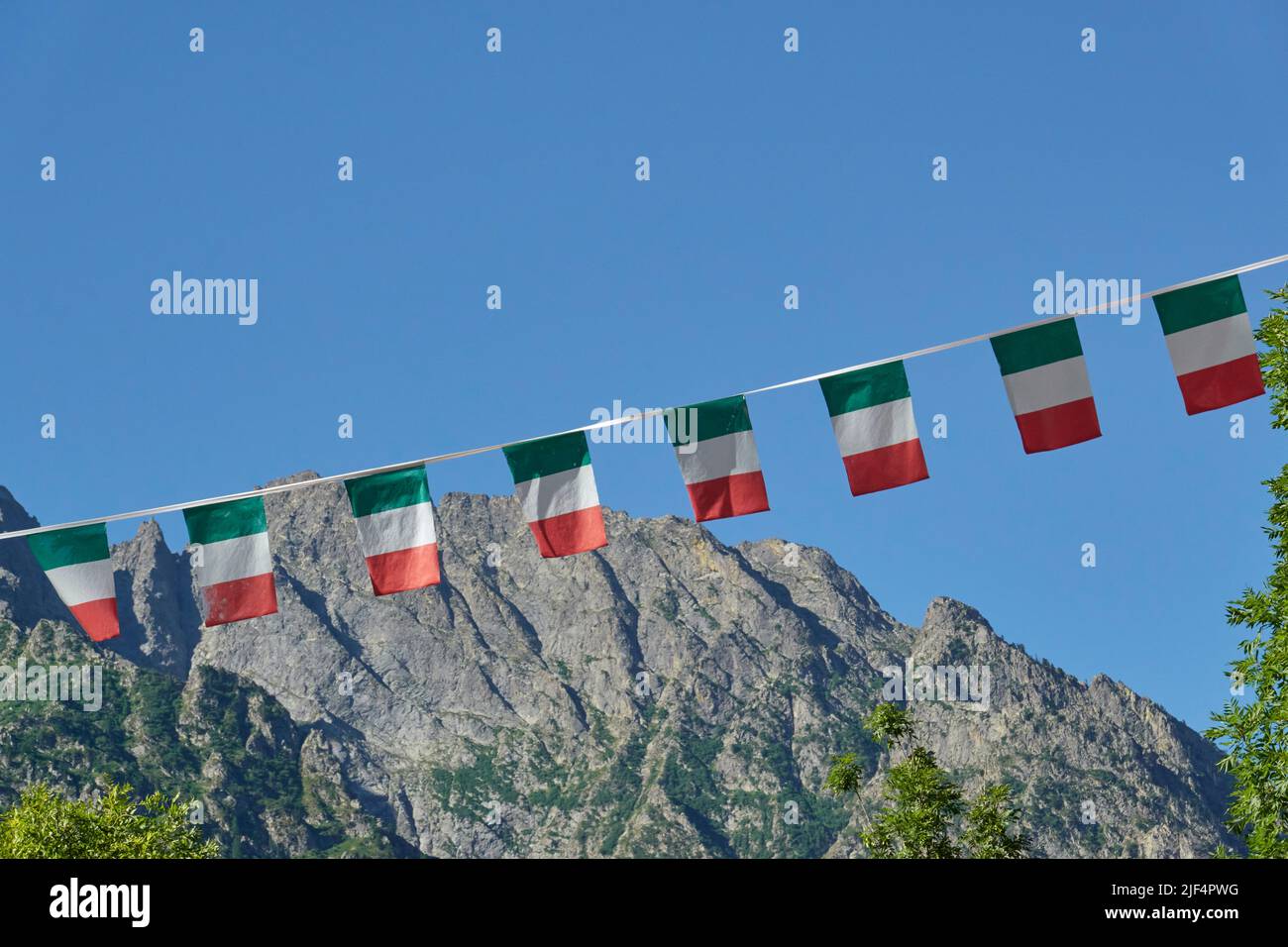 Colle Fauniera, Piémont, Italie Banque D'Images