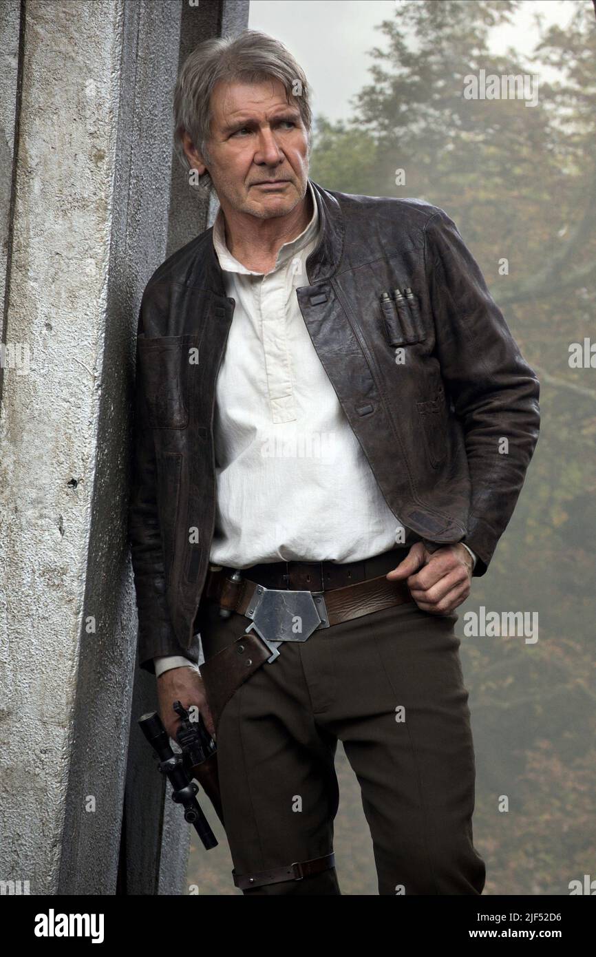 HARRISON FORD, Star Wars : Episode VII - LA FORCE se réveille, 2015 Banque D'Images