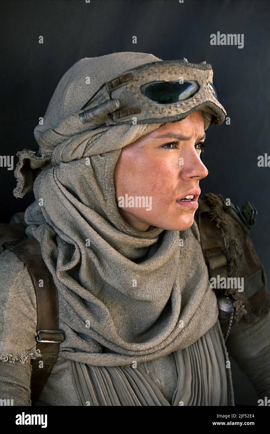 DAISY RIDLEY, Star Wars : Episode VII - LA FORCE se réveille, 2015 Banque D'Images