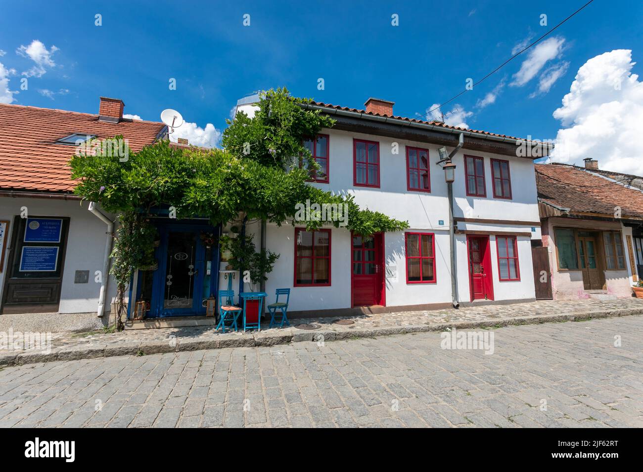 Valjevo, Serbie - 26 juin 2022: La vieille ville de Tonnjar Banque D'Images