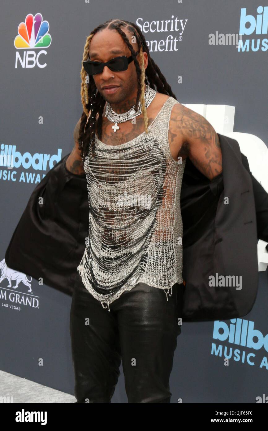 15 mai 2022, Las Vegas, NV, Etats-Unis: LOS ANGELES - MAI 15: Ty Dolla $Sign at the Billboard Music Awards 2022 at MGM Garden Arena on 15 mai 2022 in Las Vegas, NV (image de crédit: © Kay Blake/ZUMA Press Wire) Banque D'Images