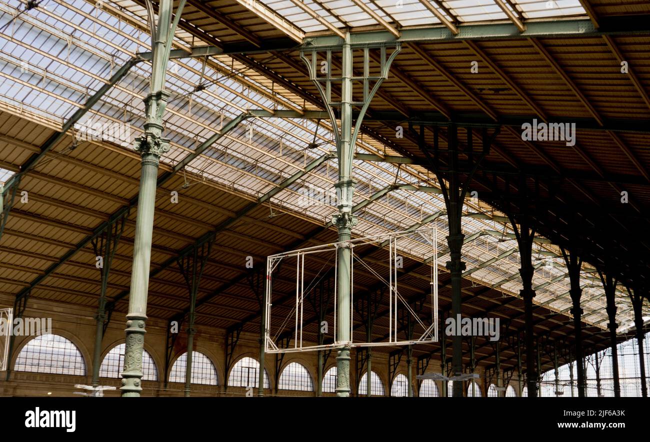 Aspect de la Gare du Nord à Paris, France, Europe Banque D'Images