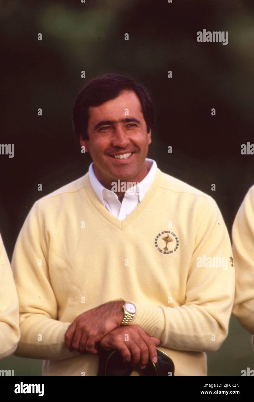 Seve Ballesteros - Golfer Ryder Cup 1989 photo de Tony Henshaw Banque D'Images