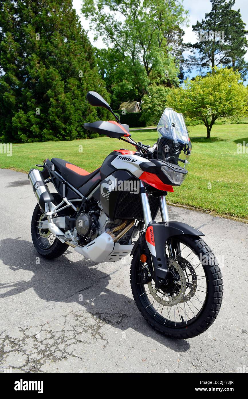 2022 Aprilia Tuareg 660 Banque D'Images