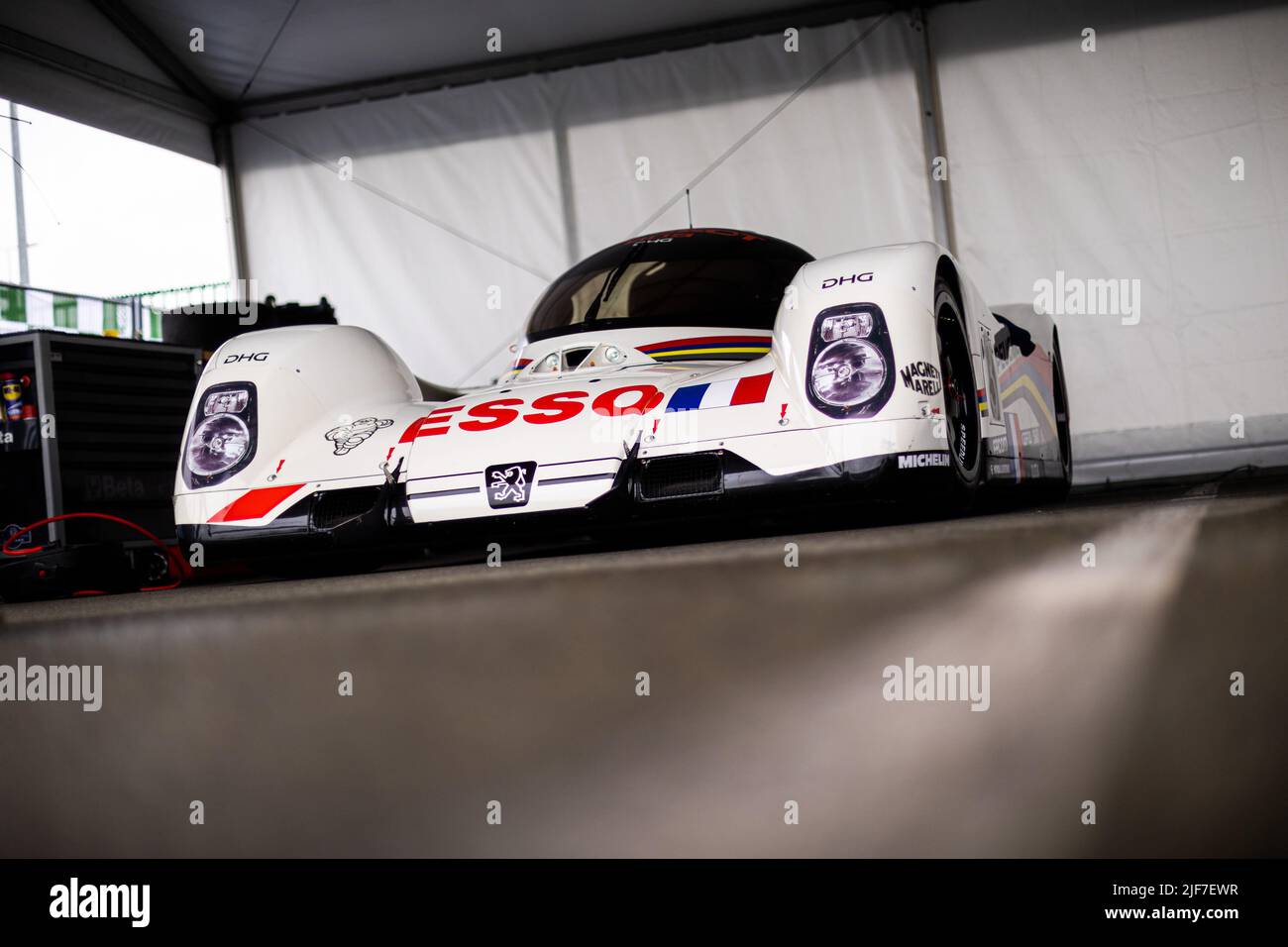 Peugeot 905 au Mans Classique 2022 de 30 juin à 3 juillet 2022 sur le circuit des 24 heures du Mans, au Mans, France - photo: Damien Saulnier/DPPI/LiveMedia Banque D'Images