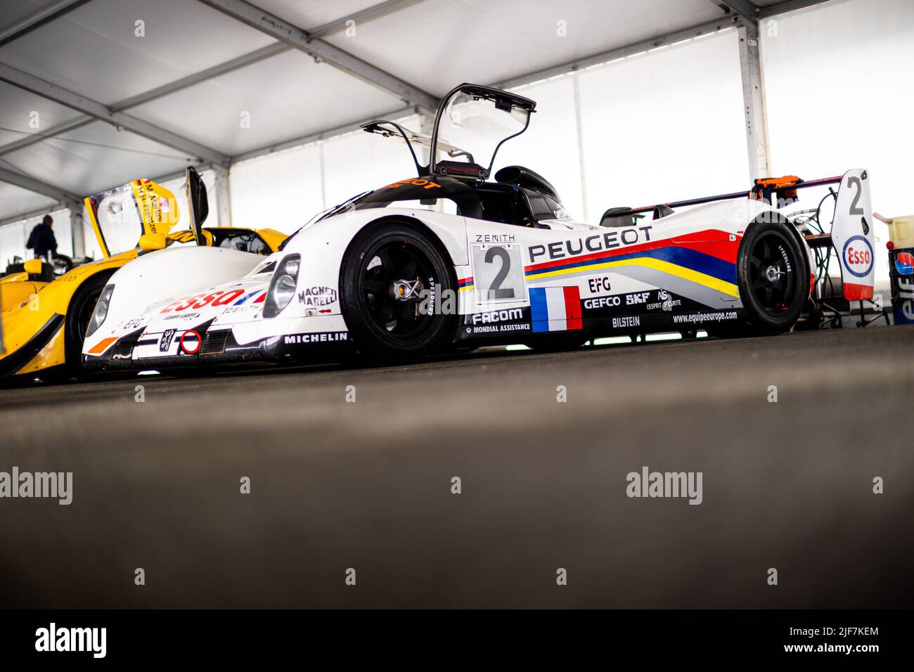 Peugeot 905 au Mans Classique 2022 de 30 juin à 3 juillet 2022 sur le circuit des 24 heures du Mans, au Mans, France - photo: Damien Saulnier/DPPI/LiveMedia Banque D'Images