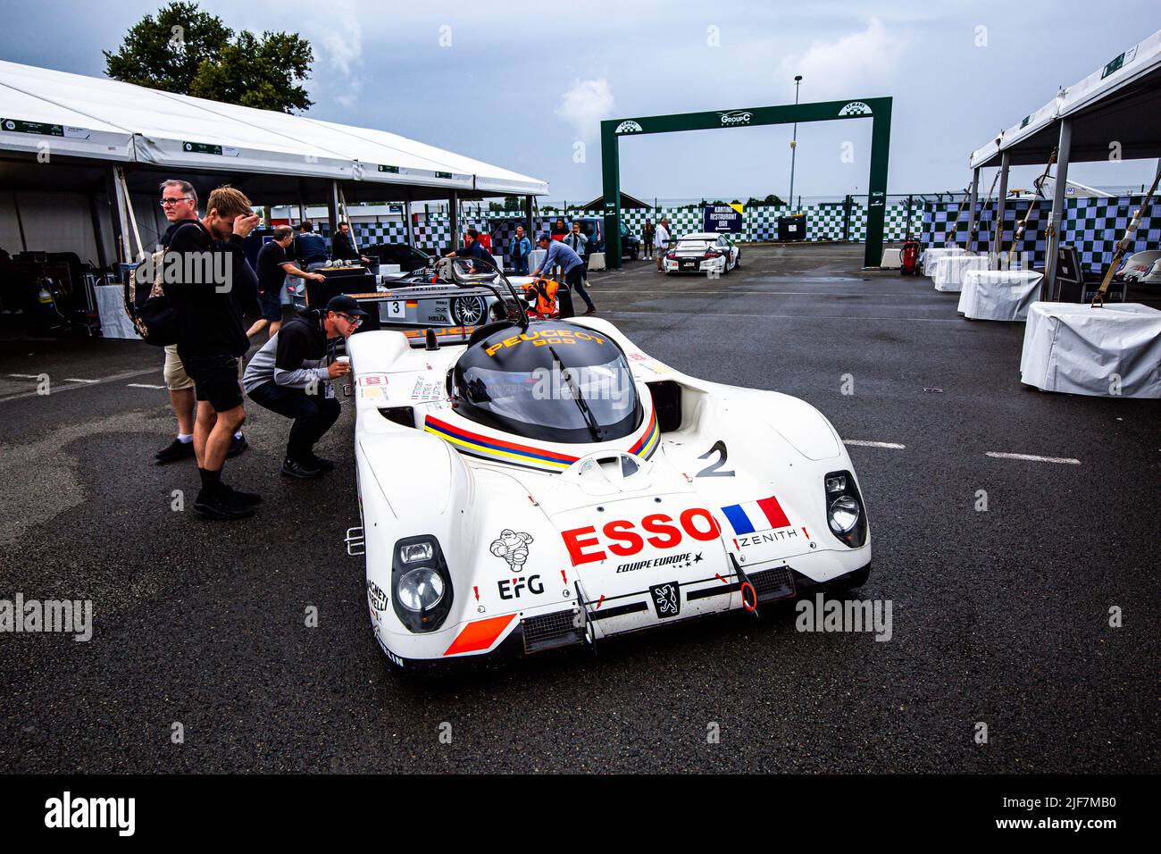 Peugeot 905 au Mans Classique 2022 de 30 juin à 3 juillet 2022 sur le circuit des 24 heures du Mans, au Mans, France - photo: Damien Saulnier / DPPI /DPPI/LiveMedia Banque D'Images