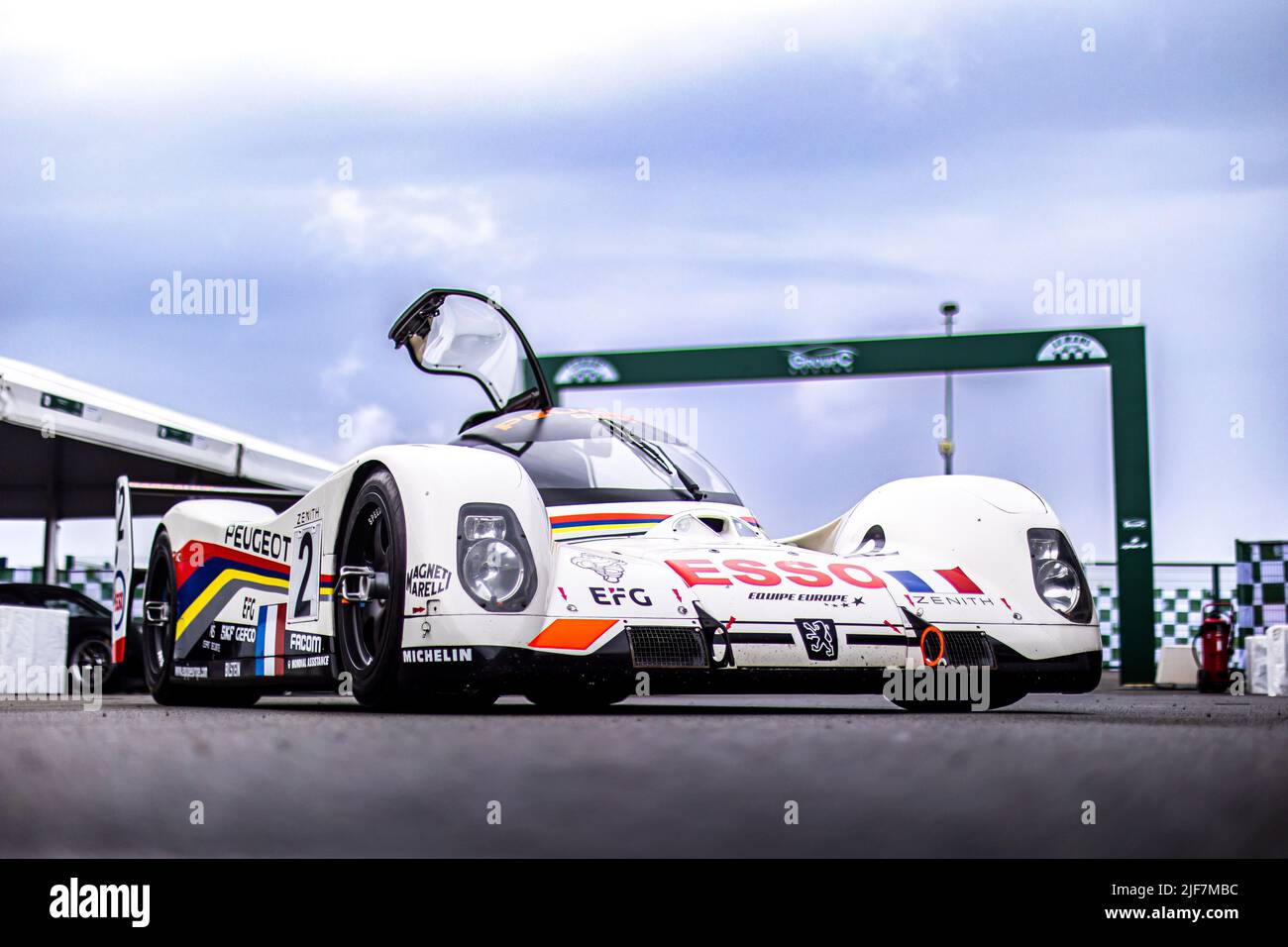 Peugeot 905 au Mans Classique 2022 de 30 juin à 3 juillet 2022 sur le circuit des 24 heures du Mans, au Mans, France - photo: Damien Saulnier/DPPI/LiveMedia Banque D'Images