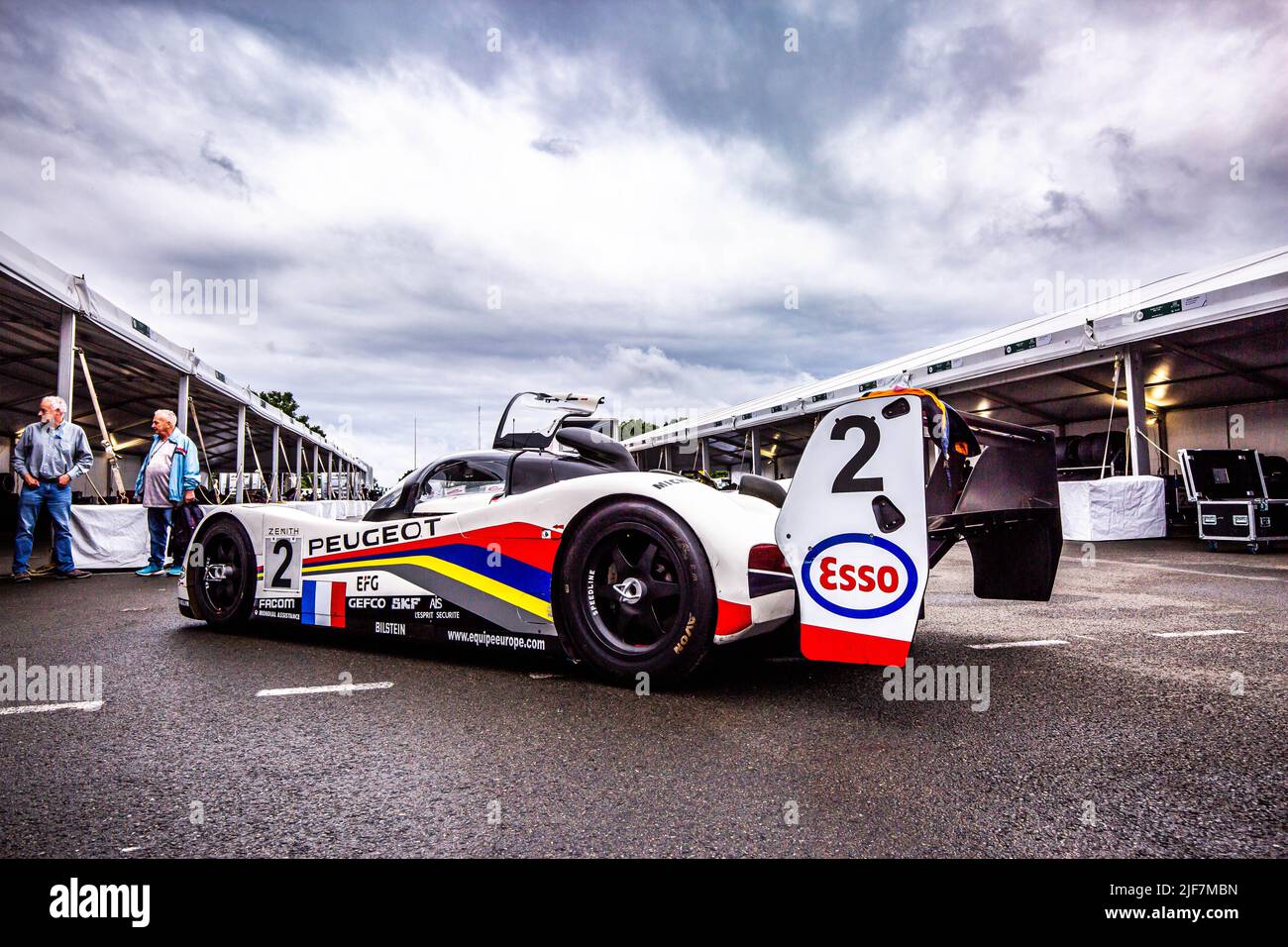 Peugeot 905 au Mans Classique 2022 de 30 juin à 3 juillet 2022 sur le circuit des 24 heures du Mans, au Mans, France - photo: Damien Saulnier / DPPI /DPPI/LiveMedia Banque D'Images