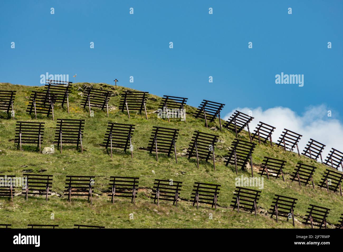 Avalanche avalanche protection avalanche Banque de photographies et d