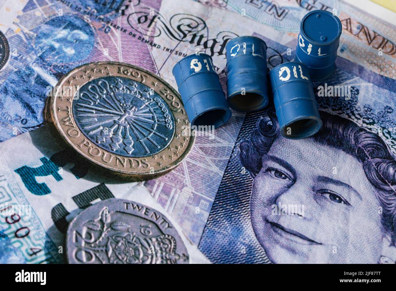 Zagreb, Croatie. 30th juin 2022. La photo prise sur 30 juin 2022 à Zagreb, en Croatie, montre une illustration de la dépendance de l'Europe à l'égard du pétrole et du gaz russes. Photo: Davor Puklavec/PIXSELL Credit: Pixsell photo & Video Agency/Alay Live News Banque D'Images