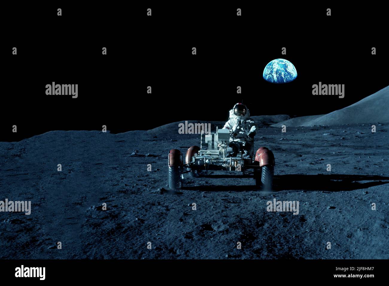 Rover lunaire Banque de photographies et d’images à haute résolution ...