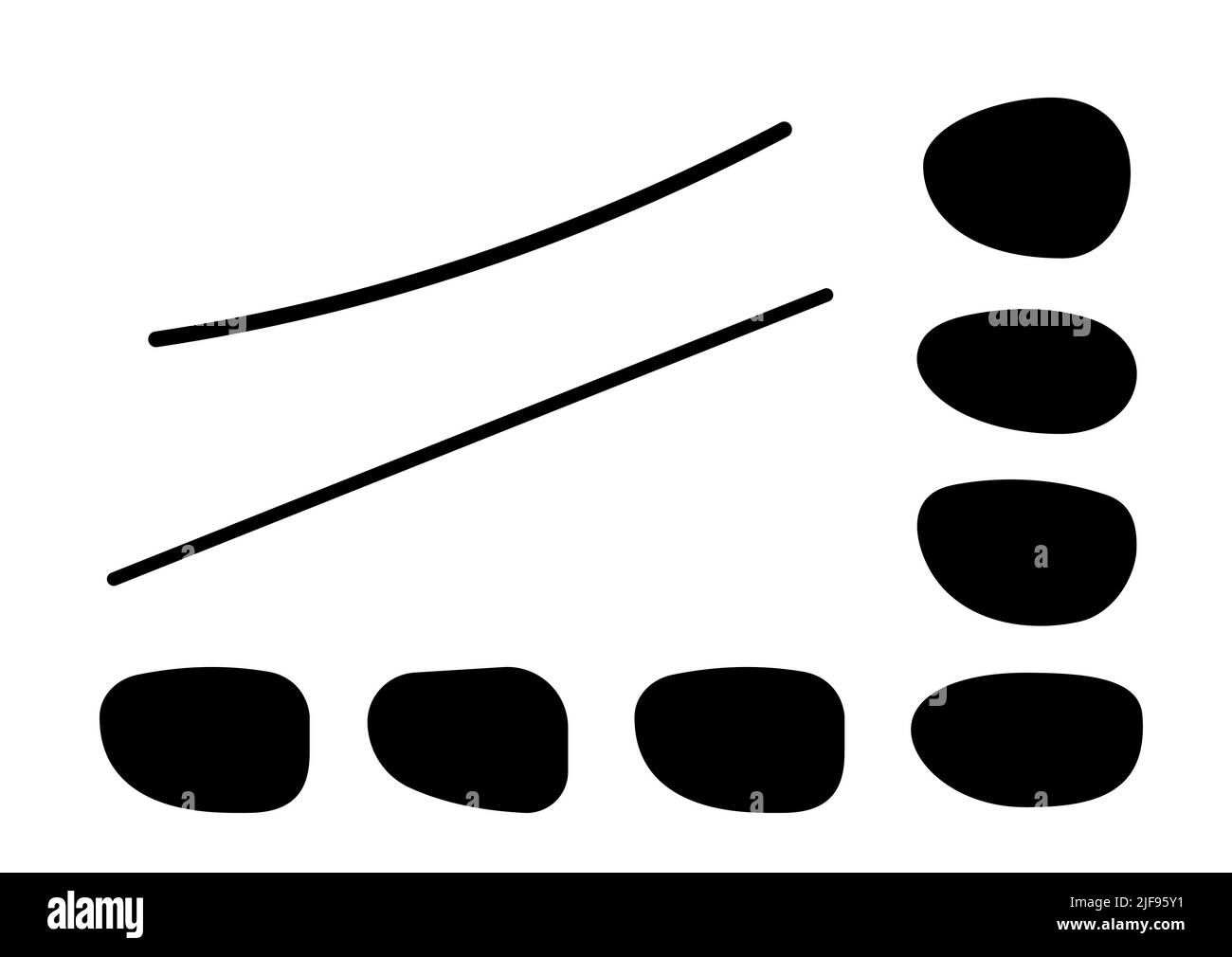 Illustration vectorielle de l'ensemble de créateur de patch d'œil pirate. Illustration de Vecteur