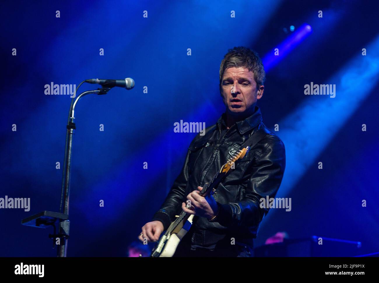 Newcastle. 9th juin 2022. Noel Gallagher's High Flying Birds Headline Rock N Roll Circus Banque D'Images