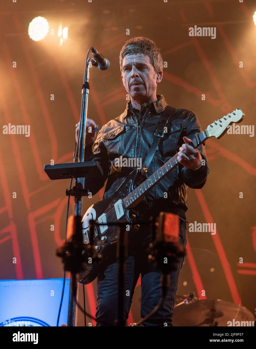 Newcastle. 9th juin 2022. Noel Gallagher's High Flying Birds Headline Rock N Roll Circus Banque D'Images