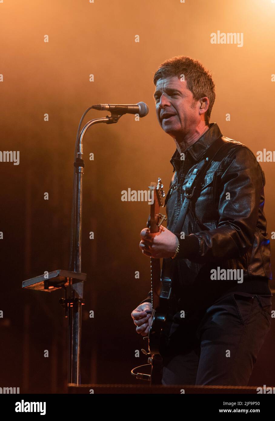 Newcastle. 9th juin 2022. Noel Gallagher's High Flying Birds Headline Rock N Roll Circus Banque D'Images