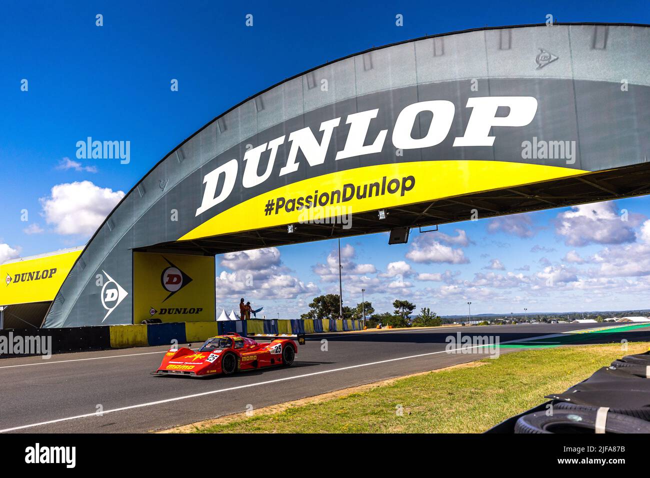 25 LYONS Michel (gbr), LYONS Frank (irl), Gebhardt C91, action pendant le Mans Classic 2022 de 30 juin à 3 juillet 2022 sur le circuit des 24 heures du Mans, au Mans, France - photo Joris Clerc / DPPI Banque D'Images