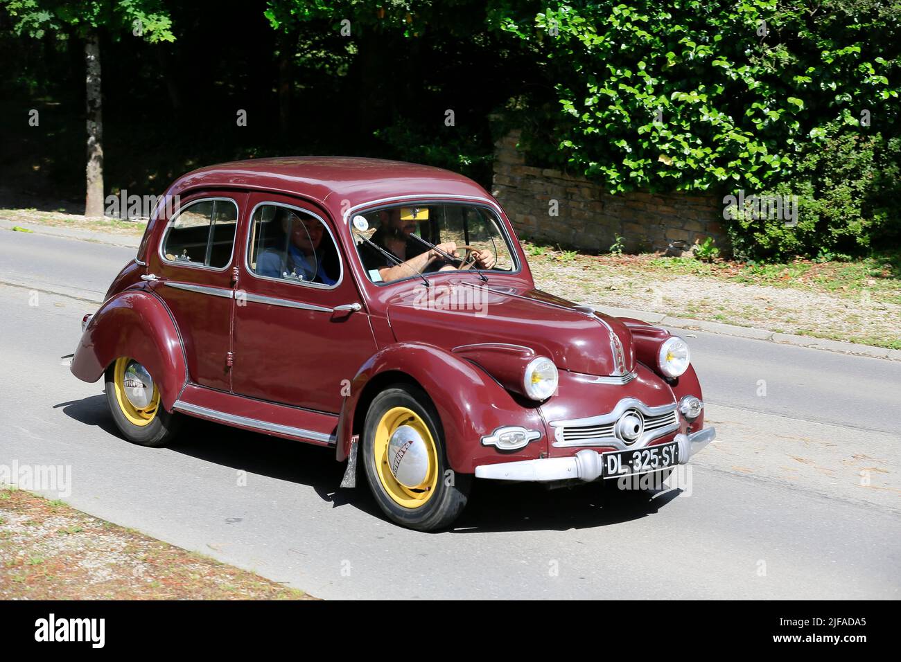 Miniature CIJ France - Panhard Dyna X 1950 - Métal, état D'usage