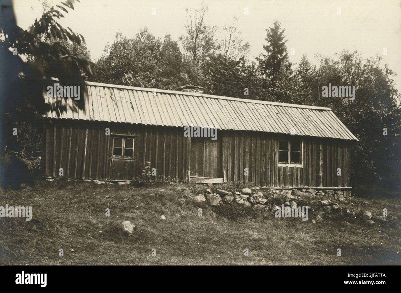 Résidence sous le régiment d'infanterie divisé de Jönköping en 12, le centre de détention de Brunnström, Gränna. Banque D'Images