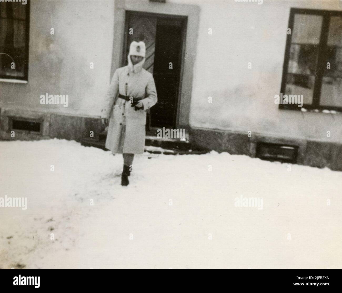 Gel tactique Säby 1933. Banque D'Images