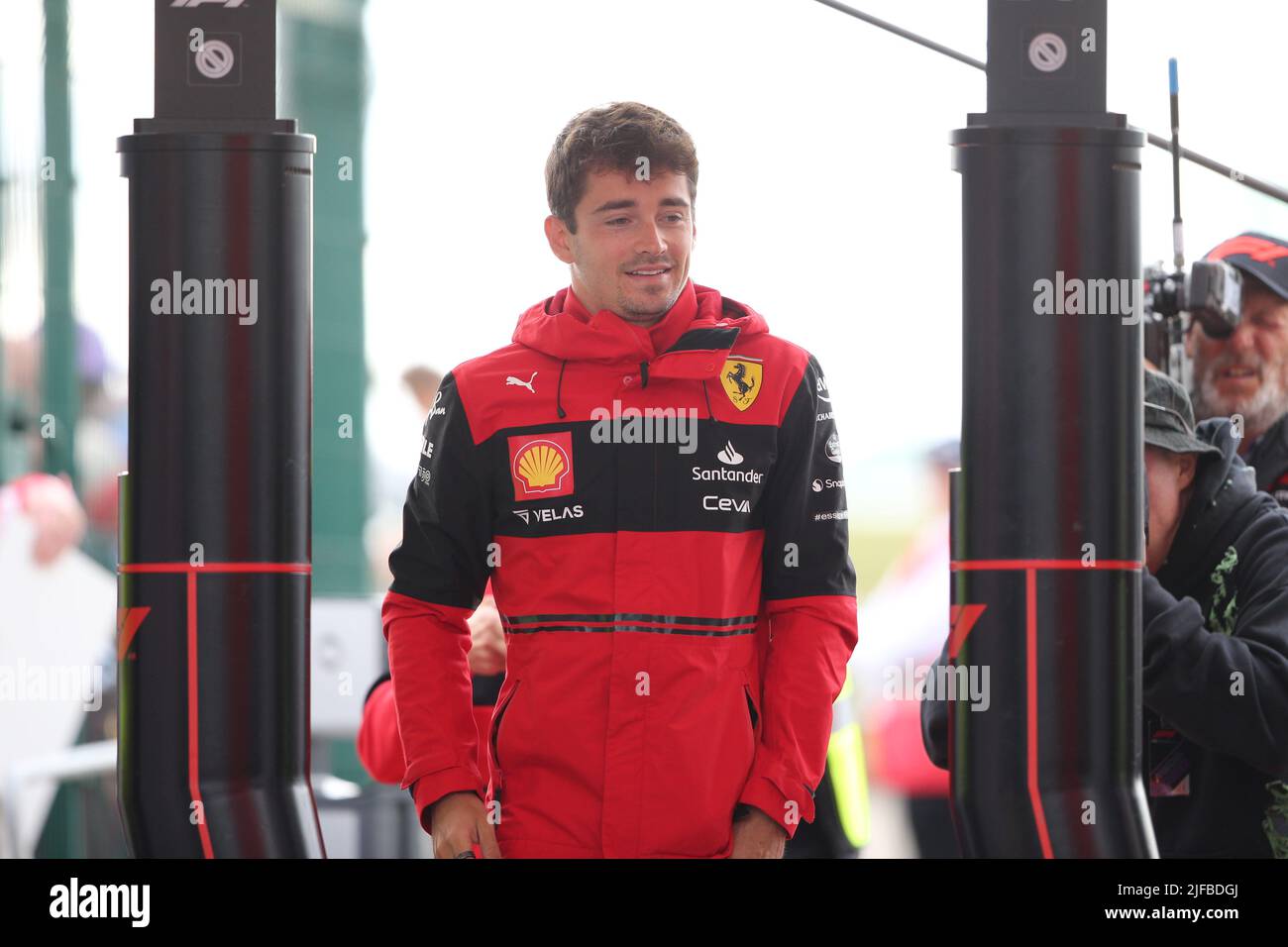 Silverstone, Royaume-Uni. 01st juillet 2022. Charles Leclerc (mon) Ferrari. 01.07.2022. Championnat du monde de Formule 1, Rd 10, Grand Prix de Grande-Bretagne, Silverstone, Angleterre, Journée d'entraînement. Le crédit photo doit être lu : images XPB/Press Association. Crédit : XPB Images Ltd/Alamy Live News Banque D'Images