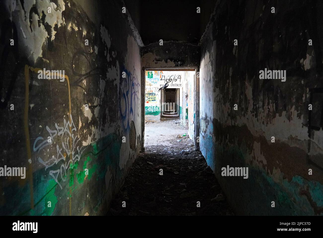 Sanatorio de Abona, Tenerife, Espagne, Europe Banque D'Images