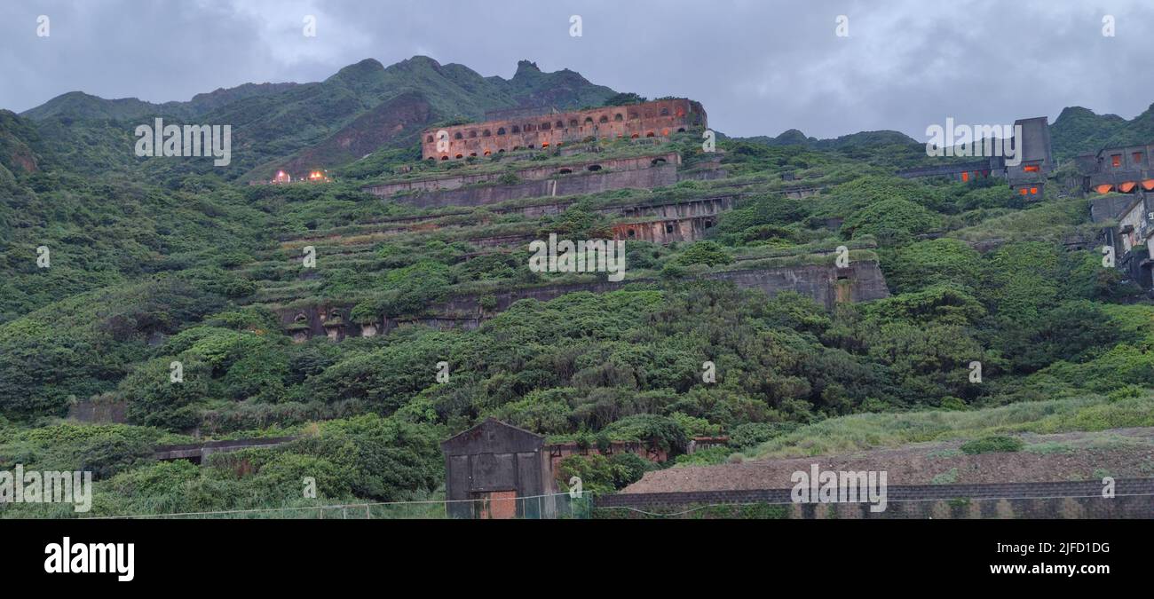 Site de la raffinerie de Shuinandong, New Taipei City - 28 juillet 2022 : site de la raffinerie de Shuinandong, New Taipei City, Taïwan Banque D'Images