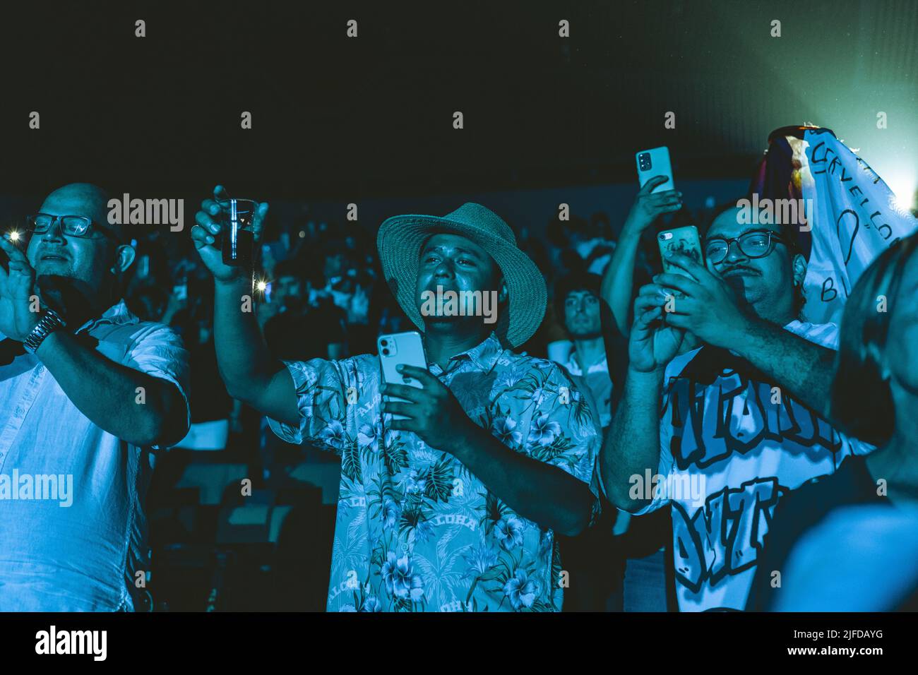 01/07/2022 - le chanteur mexicain MARCO ANTONIO SOLIS interprète pour la première fois en Europe / à Milan, Italie Banque D'Images