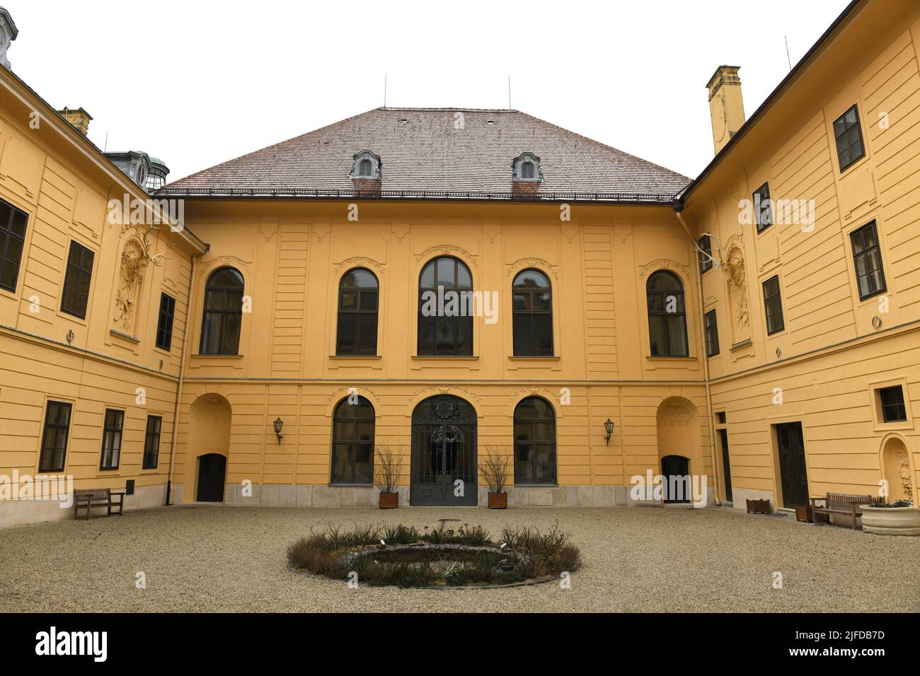 Schloss Eckartsau à Niederösterreich - Château d'Eckartsau en Basse-Autriche Banque D'Images