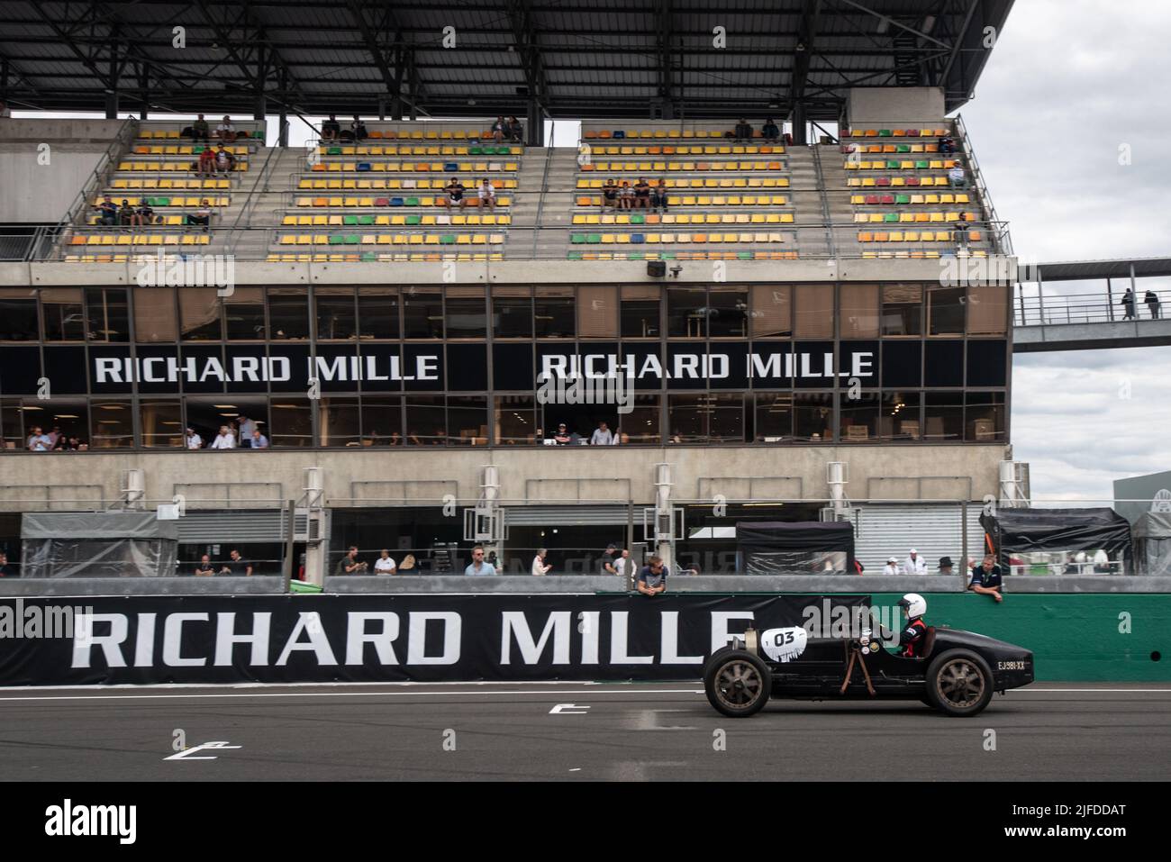 Le Mans, France. 01st juillet 2022. 03 BAUDON (fra), Bugatti T35 T, action pendant la Classique du Mans 2022 de 30 juin à 3 juillet 2022 sur le circuit des 24 heures du Mans, au Mans, France - photo Joris Clerc / DPPI crédit: DPPI Media / Alay Live News Banque D'Images