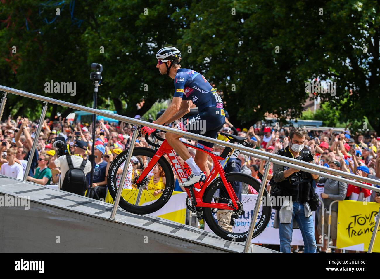 Etape 22 Juillet Tour De France 2022 Danemark. 02nd juillet 2022. Dutch Bauke Mollema de Trek-Segafredo