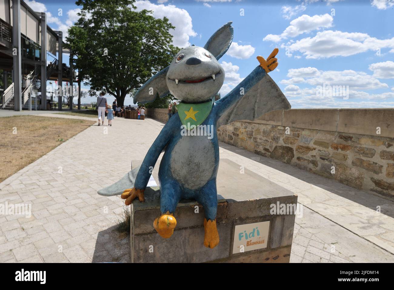 Erfurt, Allemagne. 02nd juillet 2022. La nouvelle figure Kika 'FIDI la ...