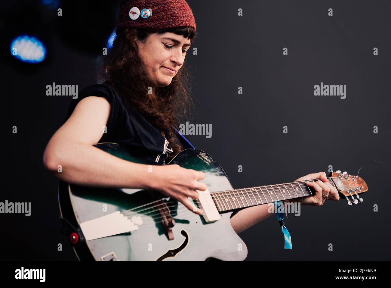 Copenhague, Danemark. 14th août 2017. Kate stables mieux connu comme il s'agit de la tenue se produit sur scène au Haven Festival à Copenhague, Danemark. (Photo de Valeria Magri/SOPA Images/Sipa USA) crédit: SIPA USA/Alay Live News Banque D'Images