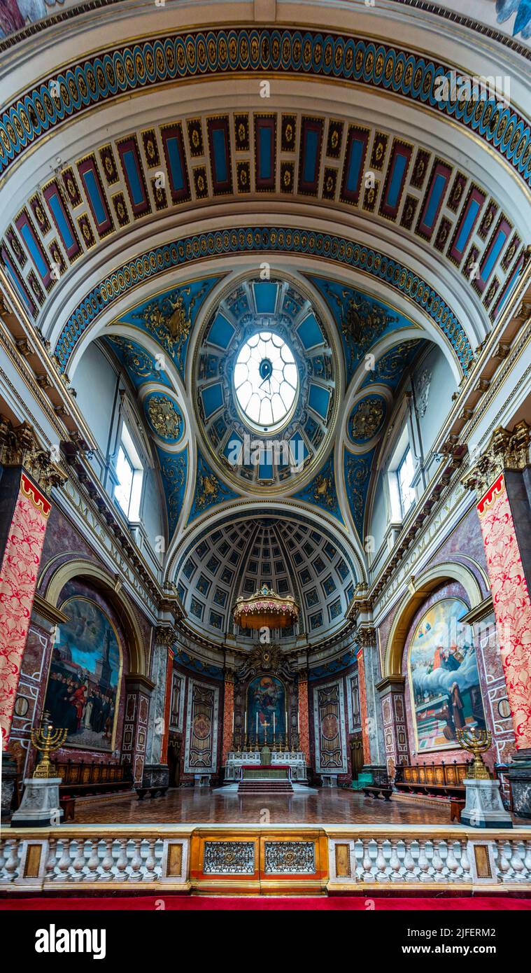 Inside London Oratoire, Londres, Royaume-Uni Banque D'Images