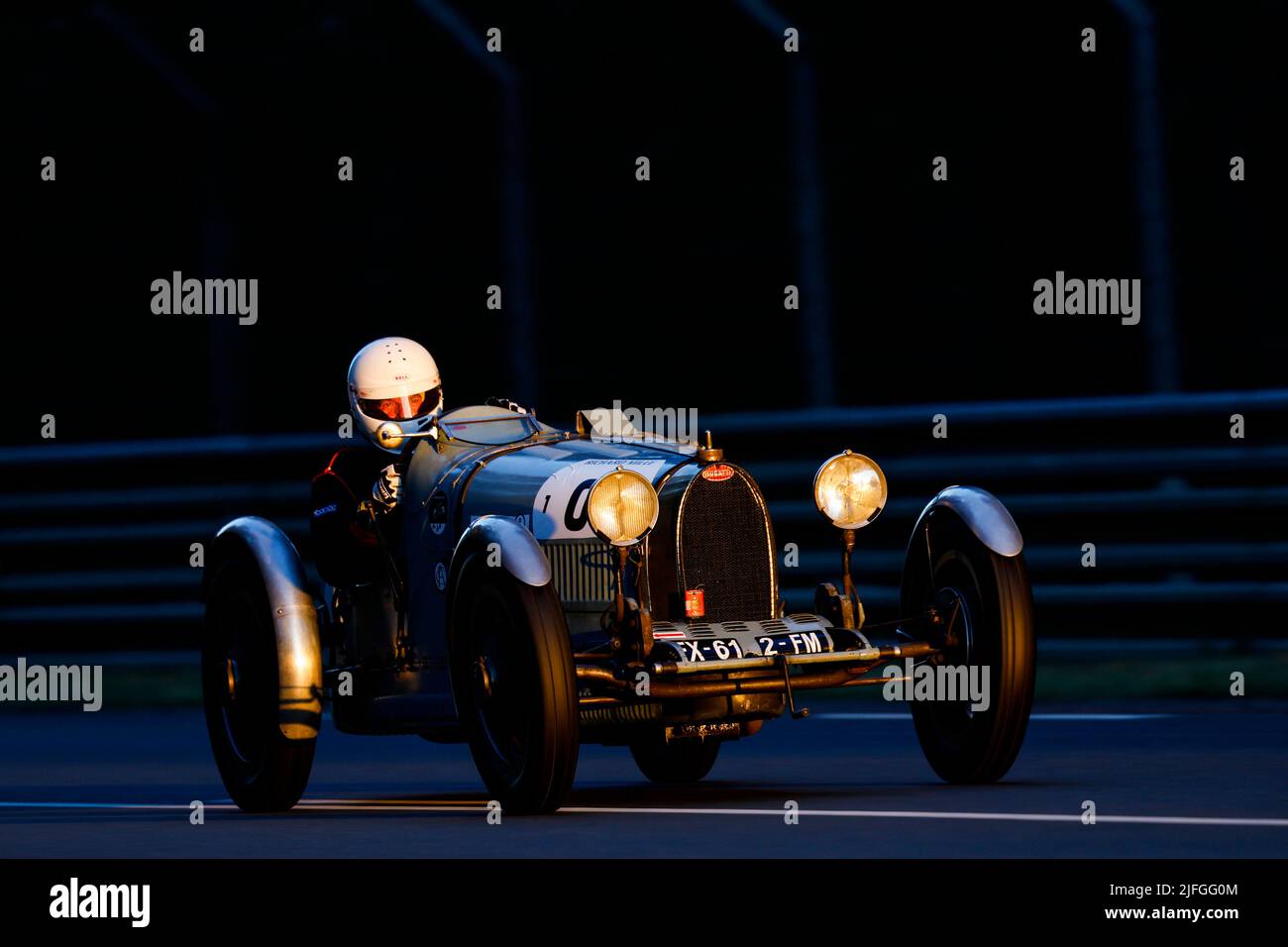 03 BAUDON (fra), Bugatti T35 T, action pendant la Classique du Mans 2022 de 30 juin à 3 juillet 2022 sur le circuit des 24 heures du Mans, au Mans, France - photo Julien Delfosse / DPPI Banque D'Images