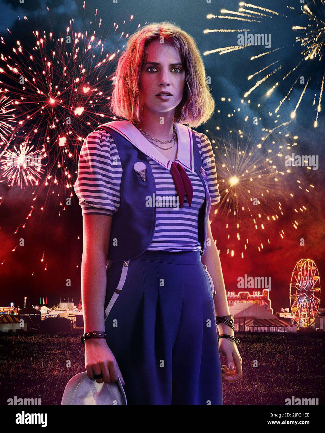 Monkey Stranger MAYA HAWKE in STRANGER THINGS (2016), réalisé par MATT DUFFER et ROSS ...