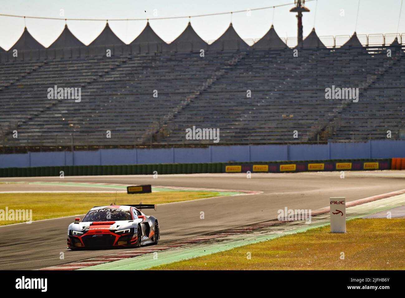 Misano, Italie. 03rd juillet 2022. Team WRT Audi R8 LMS evo II GT3 Dries Vanthoor Credit: Independent photo Agency/Alay Live News Banque D'Images