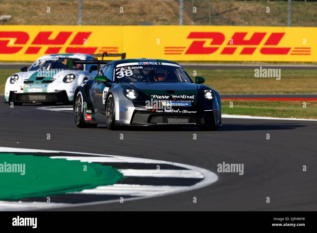 Silverstone, Royaume-Uni. 1st juillet 2022. #38 Aaron Love (AUS, Martinet by Almeras), Porsche Mobil 1 Supercup au circuit Silverstone sur 1 juillet 2022 à Silverstone, Royaume-Uni. (Photo par HIGH TWO) Credit: dpa/Alay Live News Banque D'Images