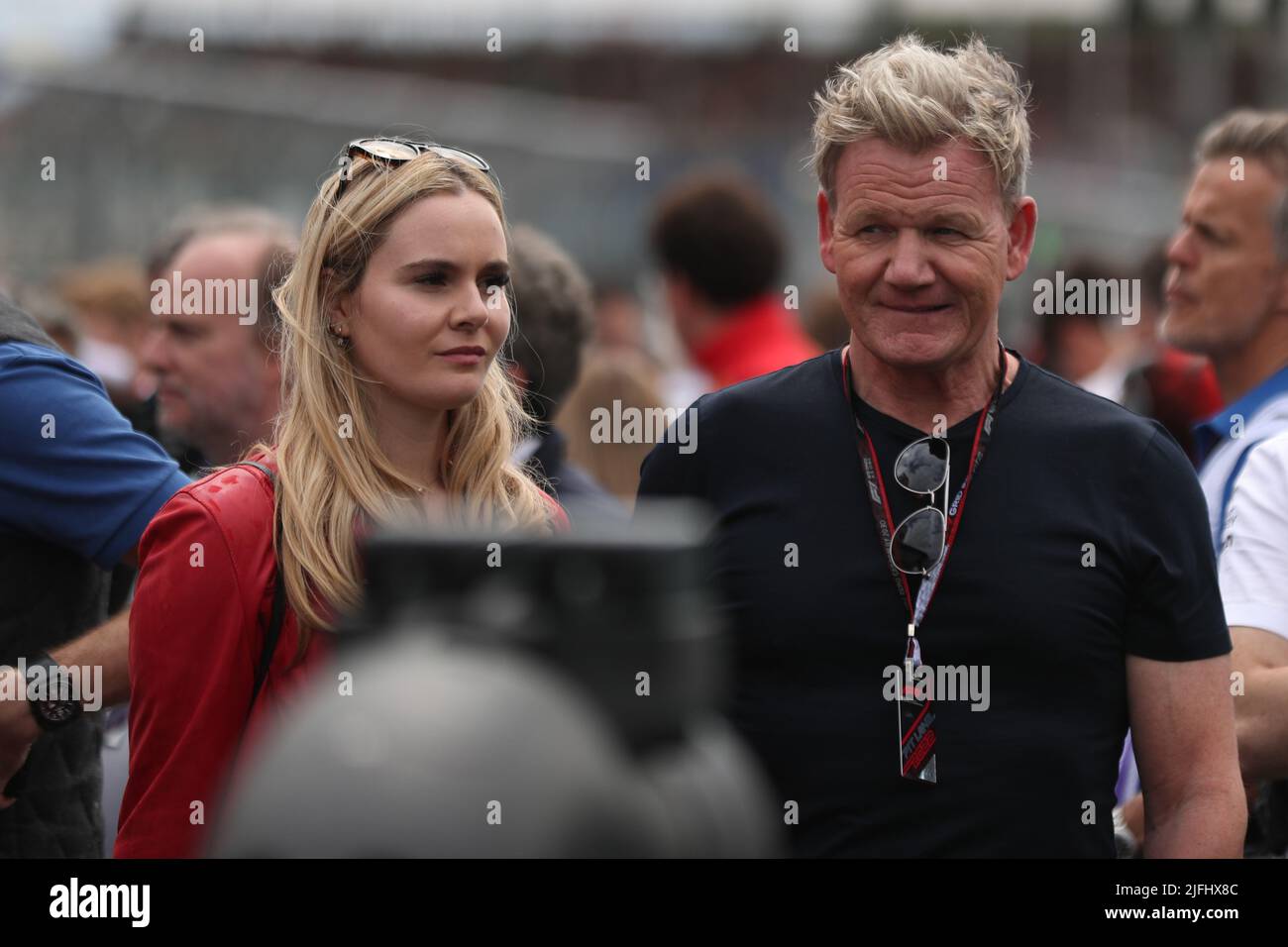 Silverstone, Royaume-Uni. 3rd juillet 2022, circuit de Silverstone, Silverstone, Northamptonshire, Angleterre: Grand Prix britannique F1, jour de course: Gordon Ramsey crédit: Action plus Sports Images/Alamy Live News Banque D'Images