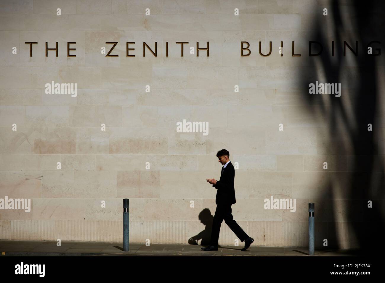 Le bâtiment Zenith dans le centre-ville de Manchester Banque D'Images