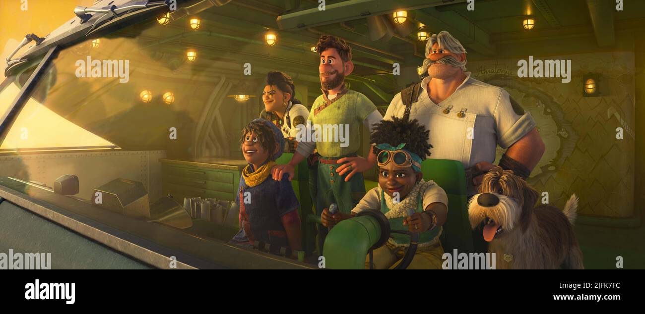 ÉTRANGE MONDE (2022), réalisé par DON HALL. Crédit : WALT DISNEY ANIMATION STUDIOS / Album Banque D'Images