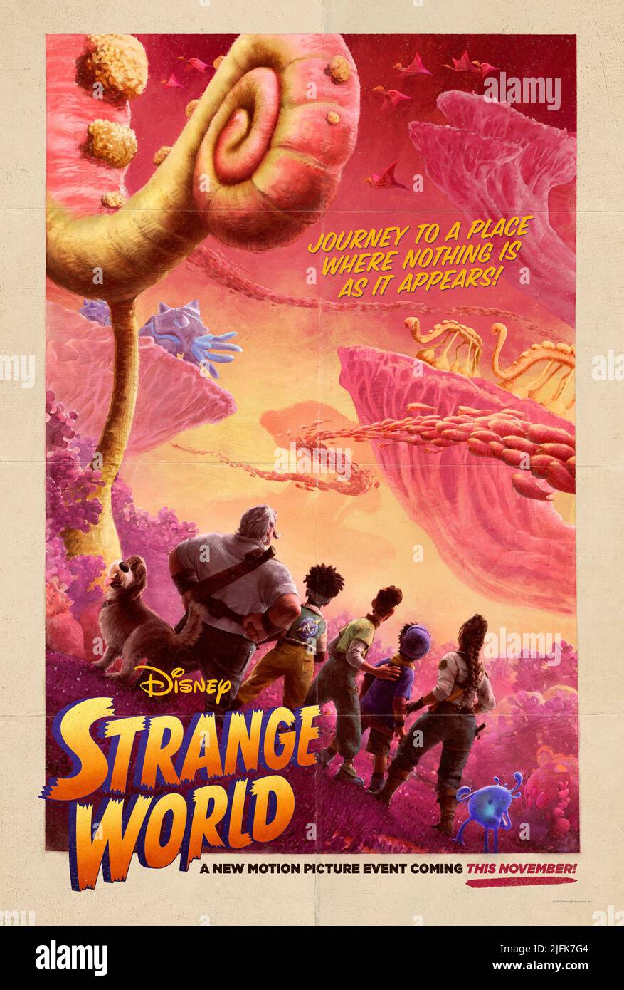 ÉTRANGE MONDE (2022), réalisé par DON HALL. Crédit : WALT DISNEY ANIMATION STUDIOS / Album Banque D'Images