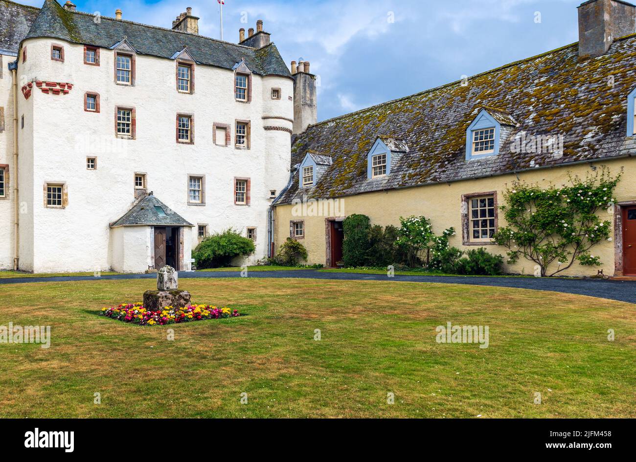 Traquair House près d'Innerleithen dans les frontières écossaises Banque D'Images