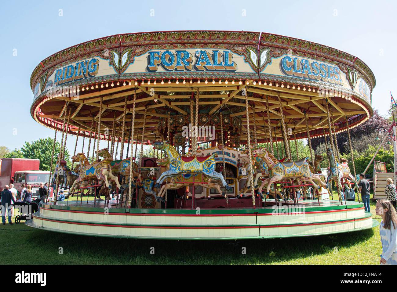 Le Fayre à vapeur annuel de Stotfold Banque D'Images