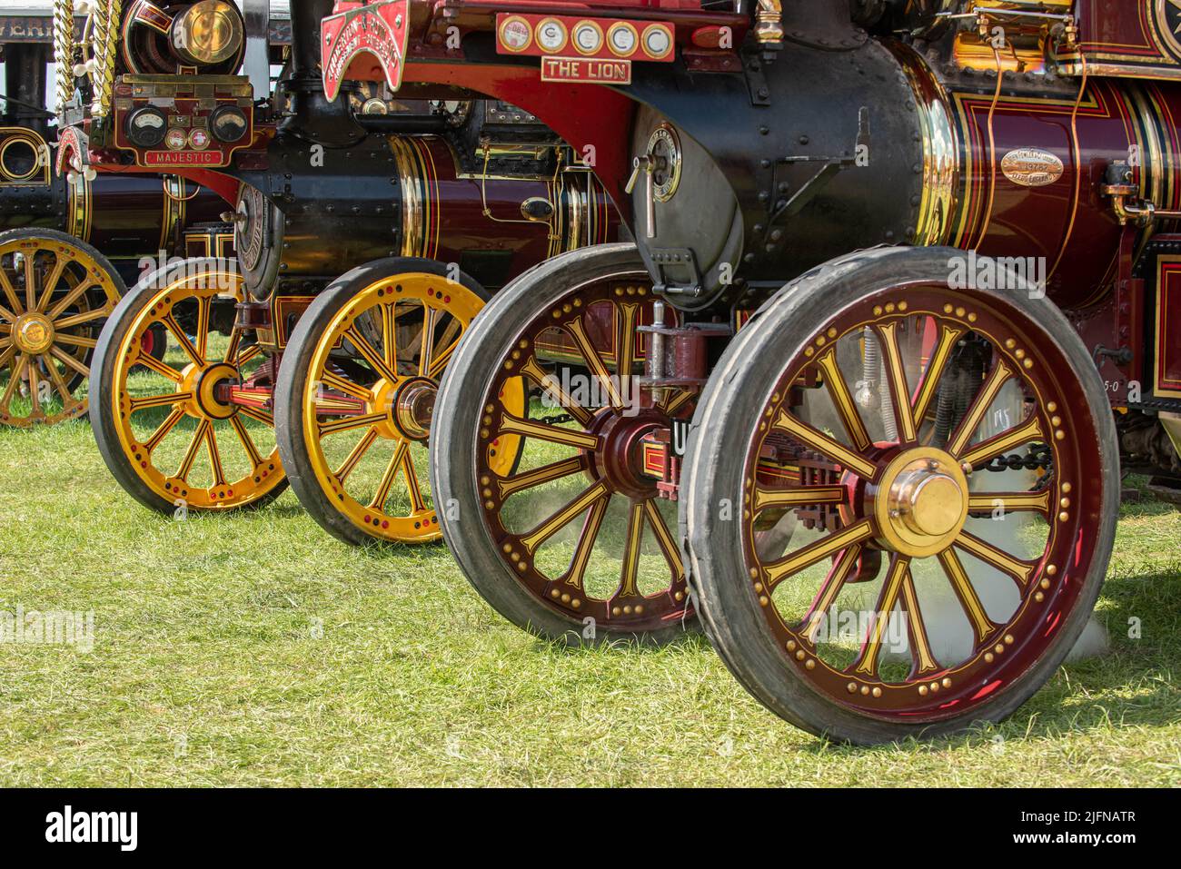 Le Fayre à vapeur annuel de Stotfold Banque D'Images