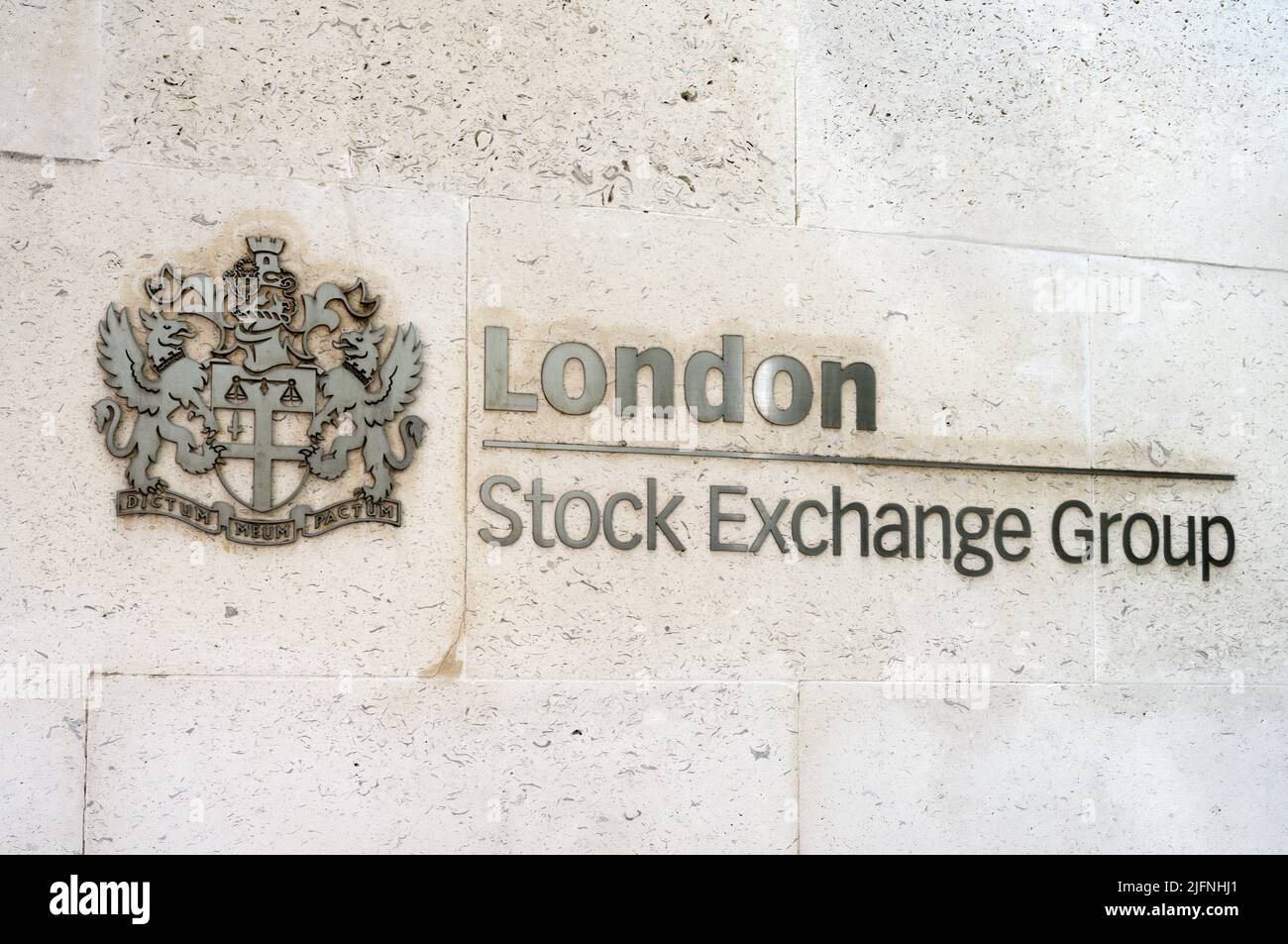 The London stock Exchange, City of London, Londres, Angleterre, Royaume-Uni Banque D'Images