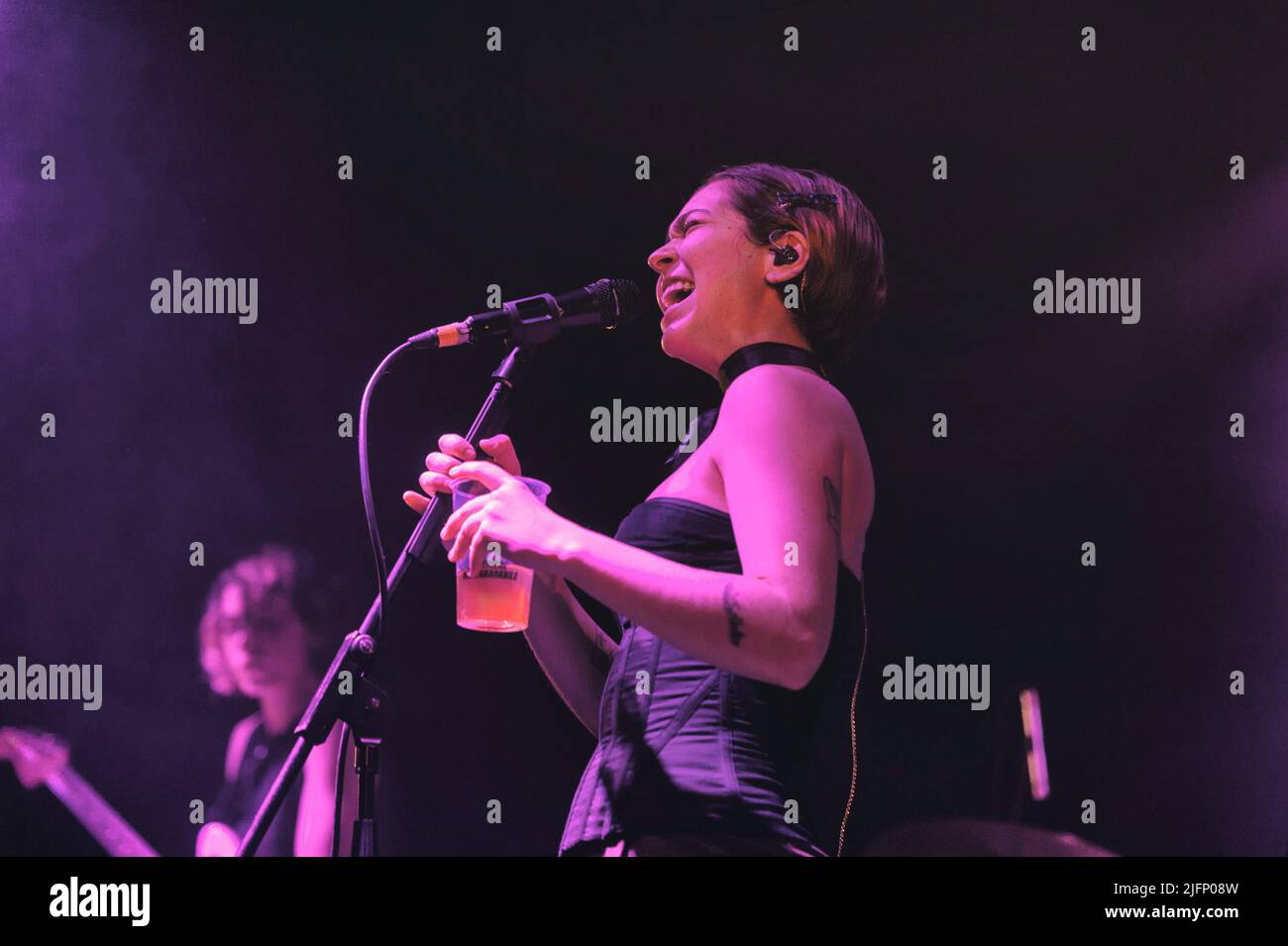 Milan Italie 16 juin 2022 Escargot Mail live at Santeria Toscana 31 © Giulia Manfieri / Alamy Banque D'Images